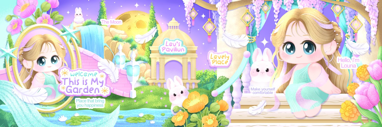 It's Louna — ⋆˙⟡ banner