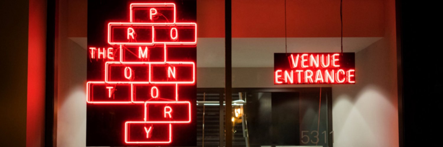 The Promontory banner