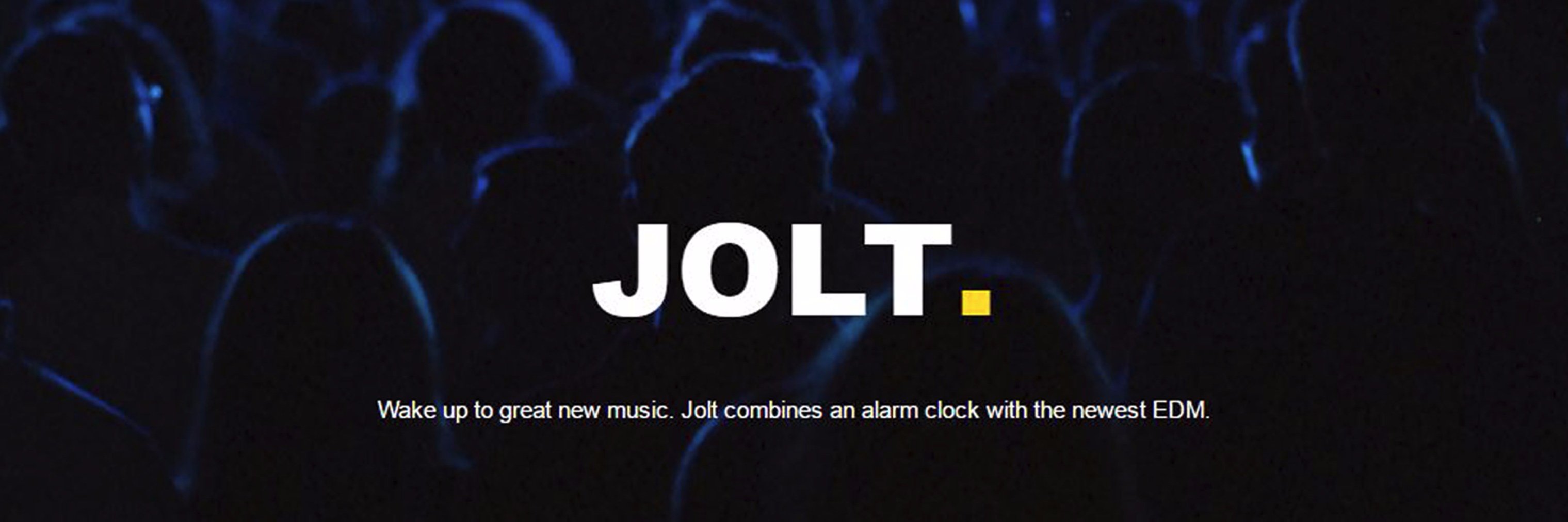 Jolt EDM Alarm banner