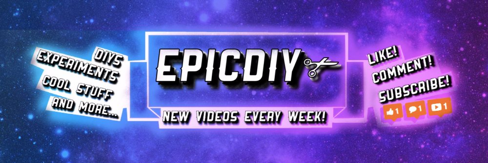 EpicDIYofficial's profile banner image