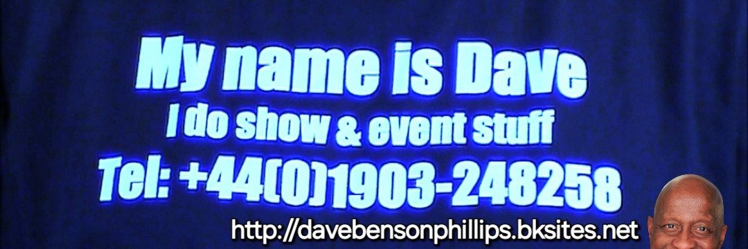 Dave Benson Phillips banner