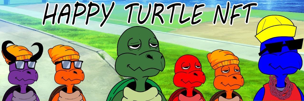 The Happy Turtle NFT l MINT LIVE: 0.2 SOL banner