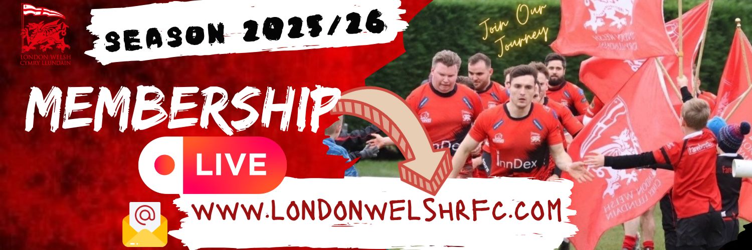 London Welsh RFC's banner