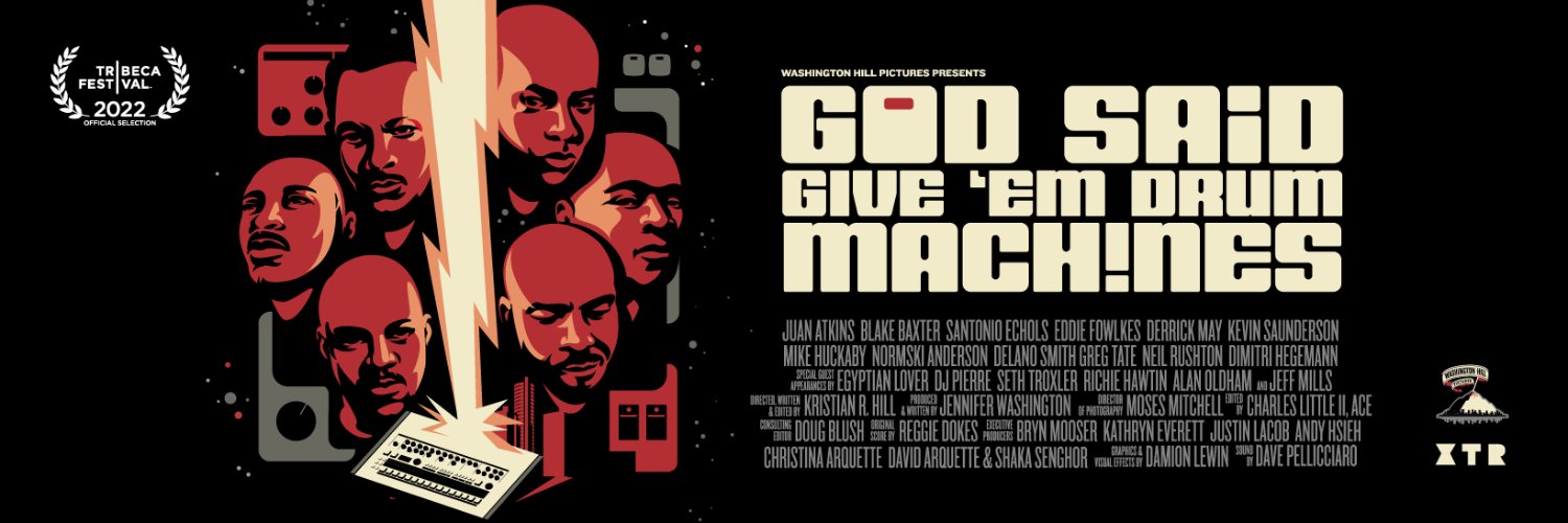 God Said Give ‘Em Drum Machines banner