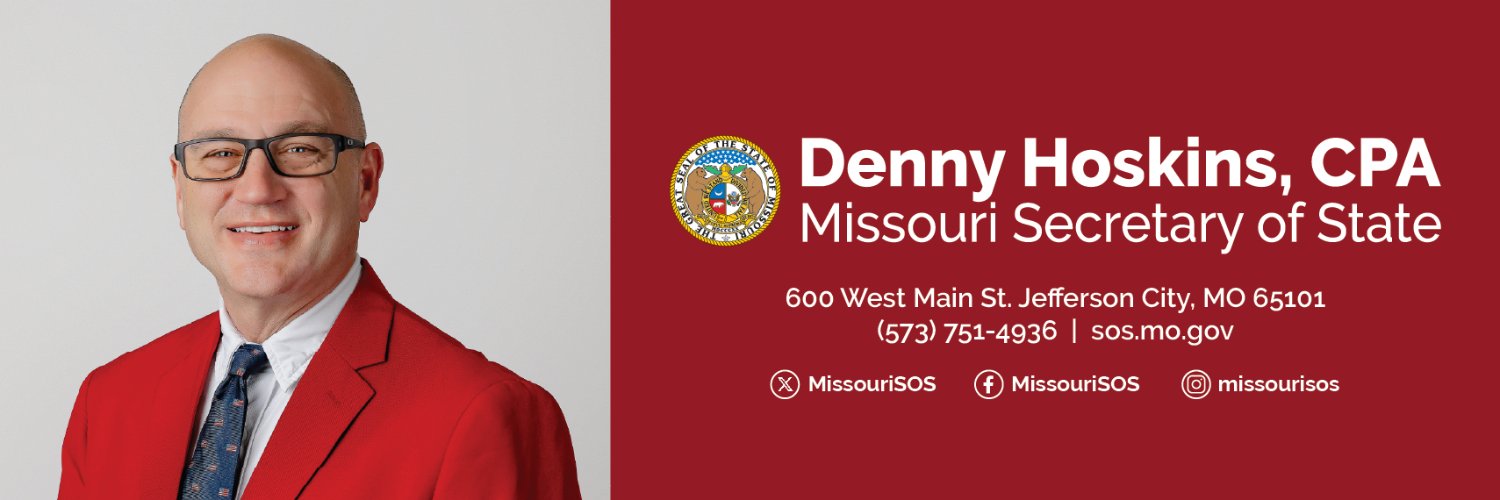 Missouri Secretary of State's Office banner