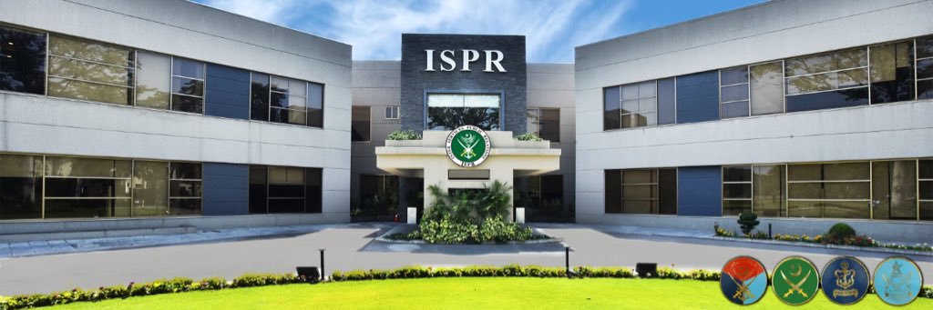 DG ISPR's banner