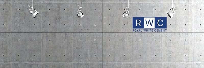 Royal White Cement banner