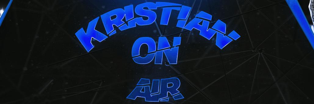 Kristian on air banner