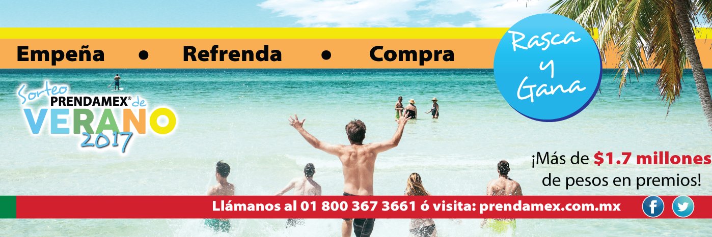 Prendamex Oficial banner