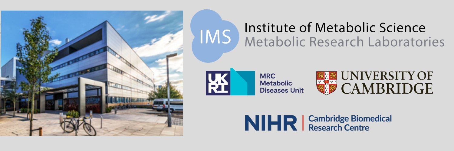 Inst Metabolic Science-Metabolic Research Labs's banner