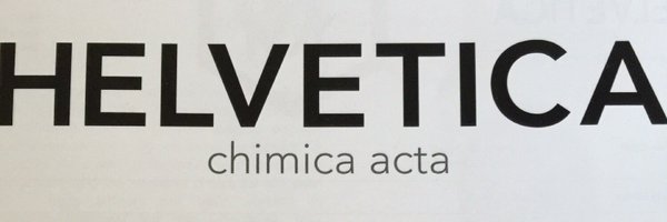 HelvChimActa Profile Banner