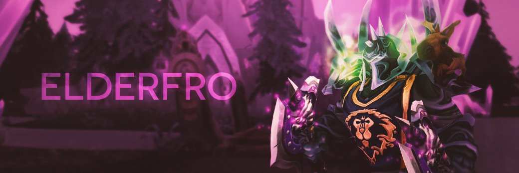 Elderfro's profile banner image