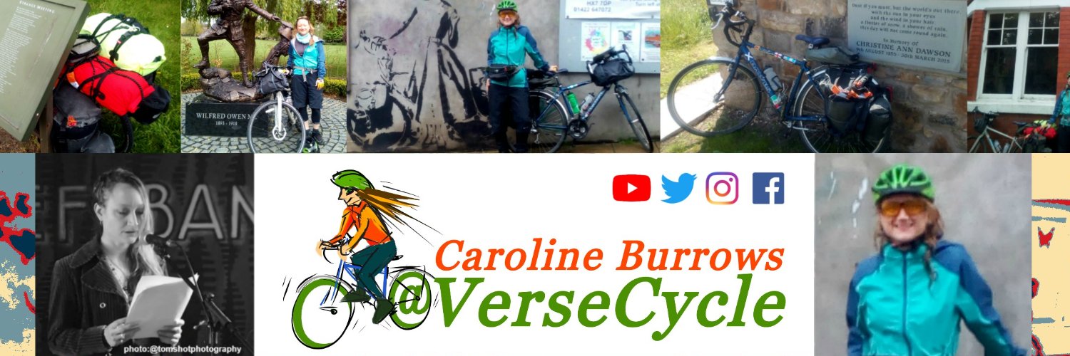 VerseCycle 🚴 Caroline Burrows 📝 Poet & Writer banner