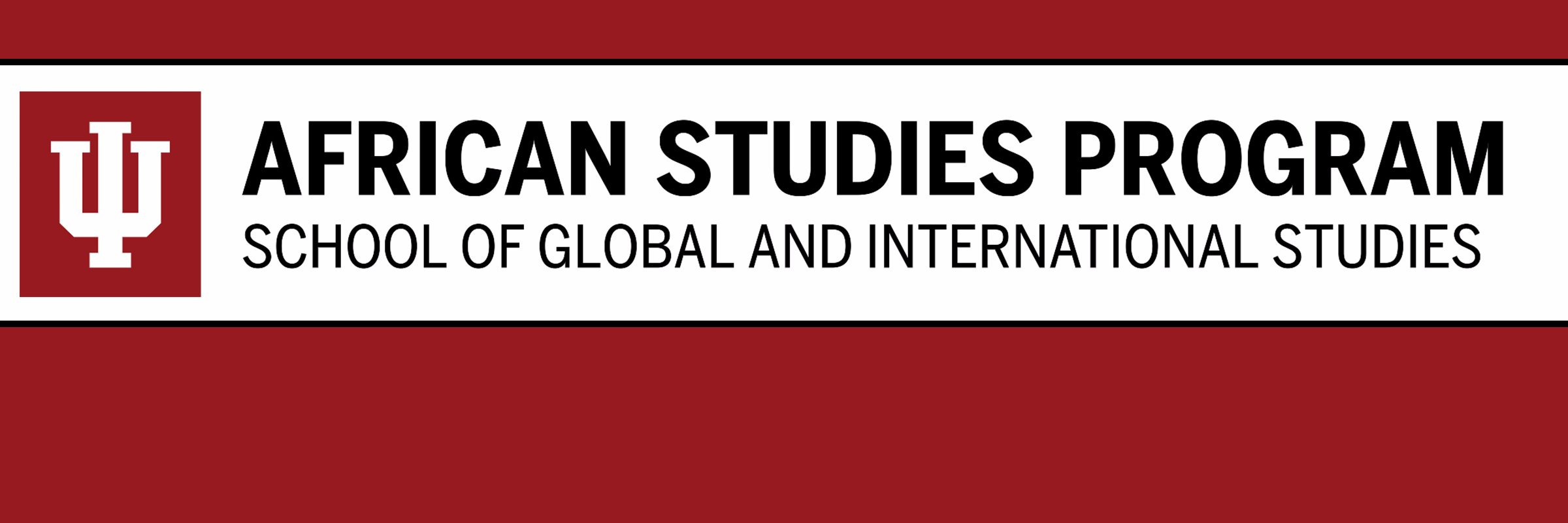 IU African Studies banner