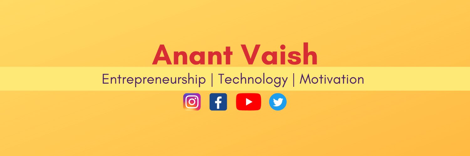 Anant Vaish banner