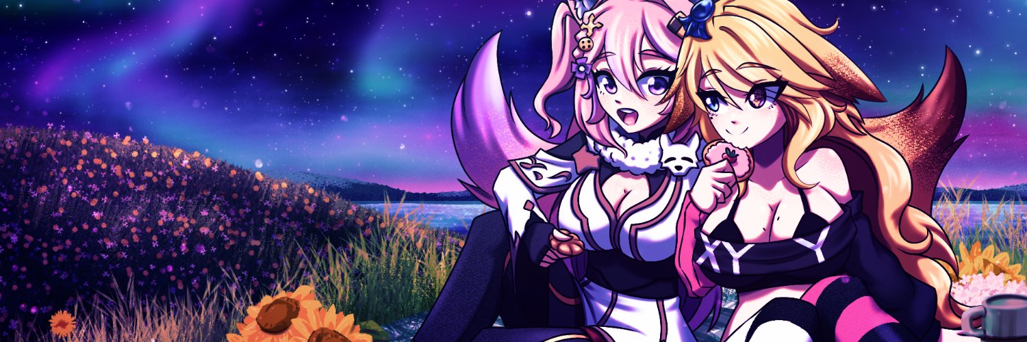 Naya 🧈🦊 Butter Fox VTuber banner