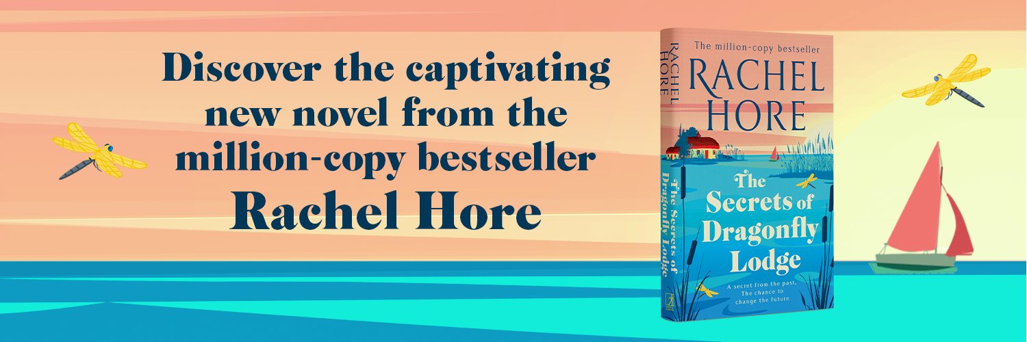 Rachel Hore ✍️🦮📚🌺's banner