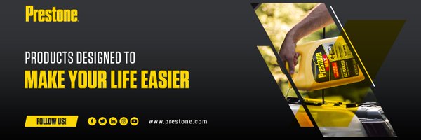PRESTONE Profile Banner