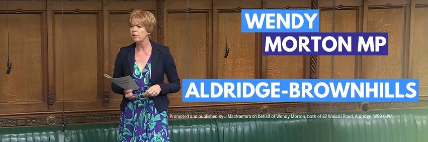 Wendy Morton MP's banner