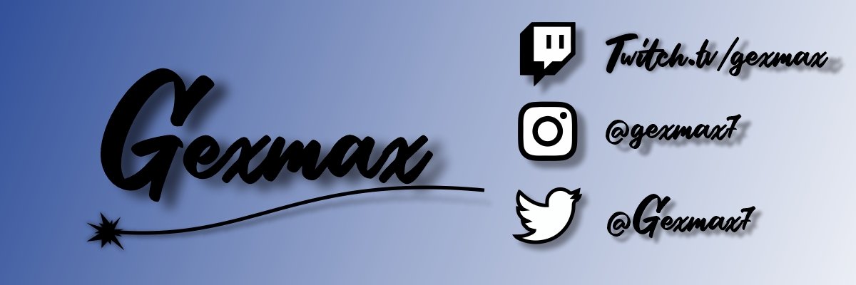Gexmax7's profile banner image