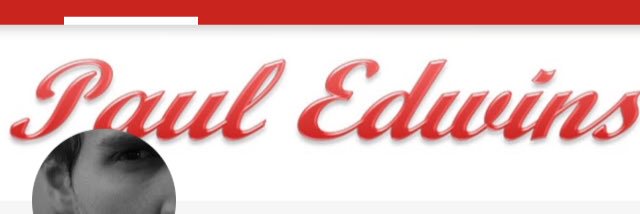Paul Edwins banner