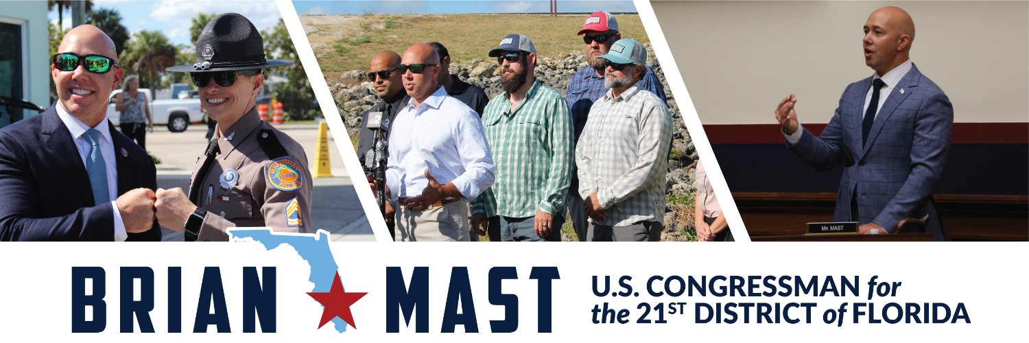 Rep. Brian Mast banner