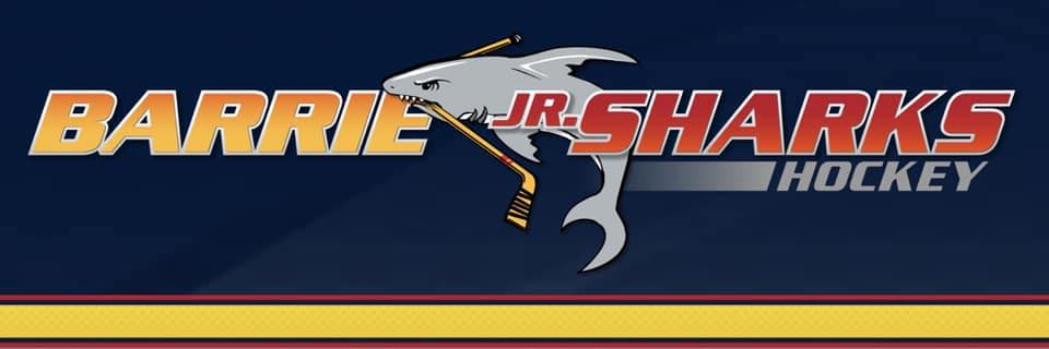 Barrie Jr. Sharks banner