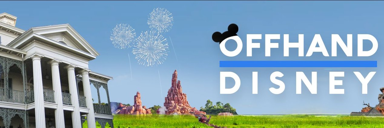 Offhand Disney's banner