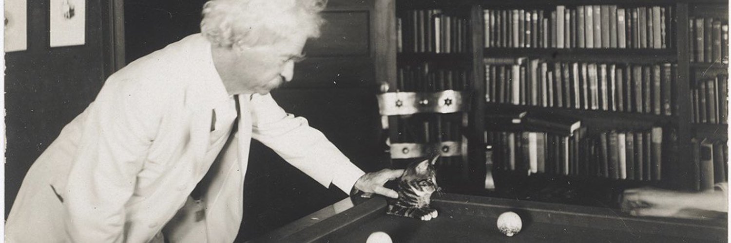 Mark Twain’s Cat Profile Banner