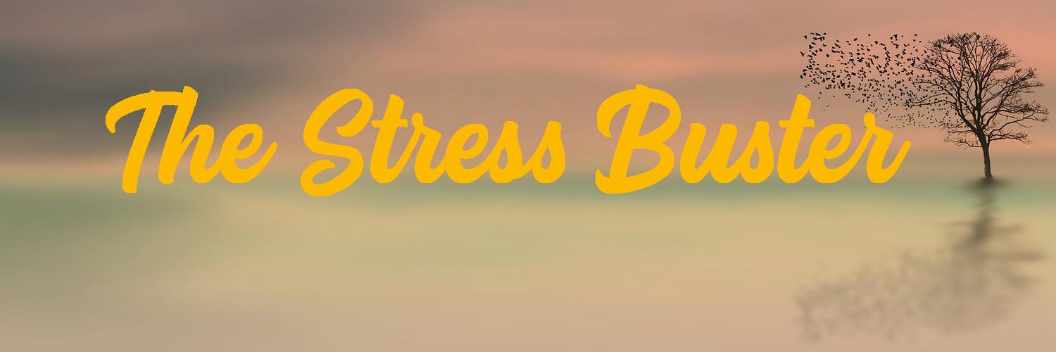 The Stress Buster banner
