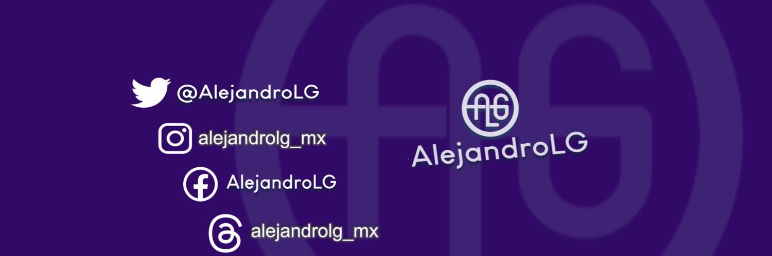 AlejandroLG's profile banner image