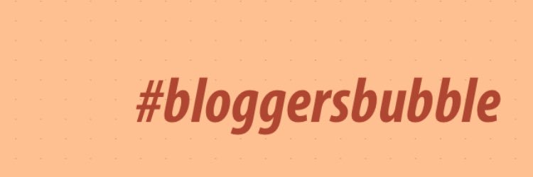 Bloggersbubble banner