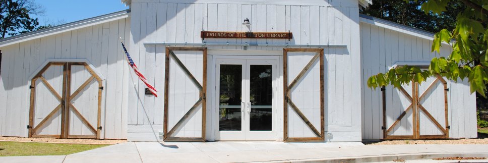 Friends of the Milton Library, Georgia banner