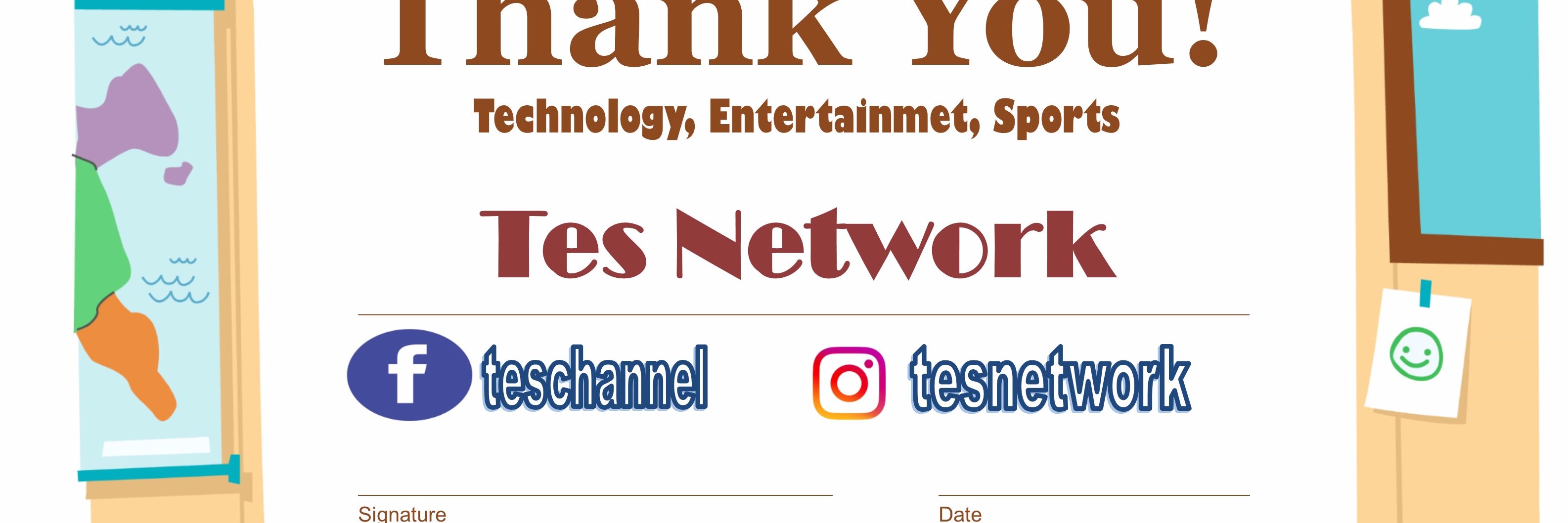 Tes Network banner