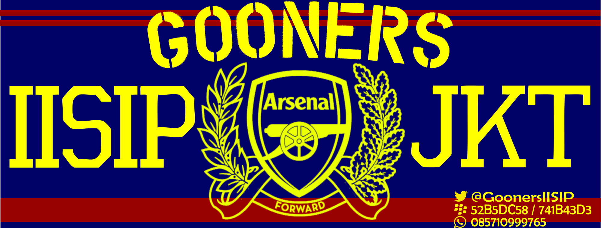GOONERS IISIP JKT banner