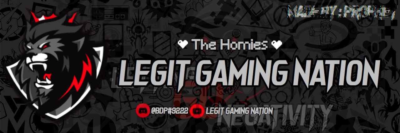 Legit Gaming Nation banner
