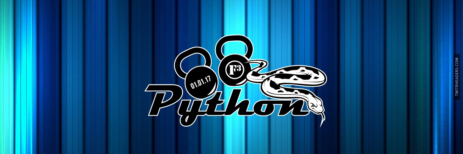 F3Python banner