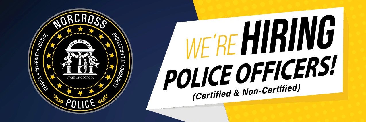 Norcross Police banner