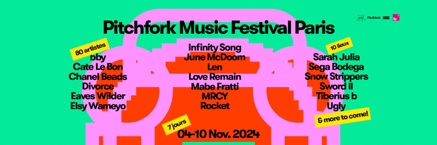 Pitchfork Paris banner