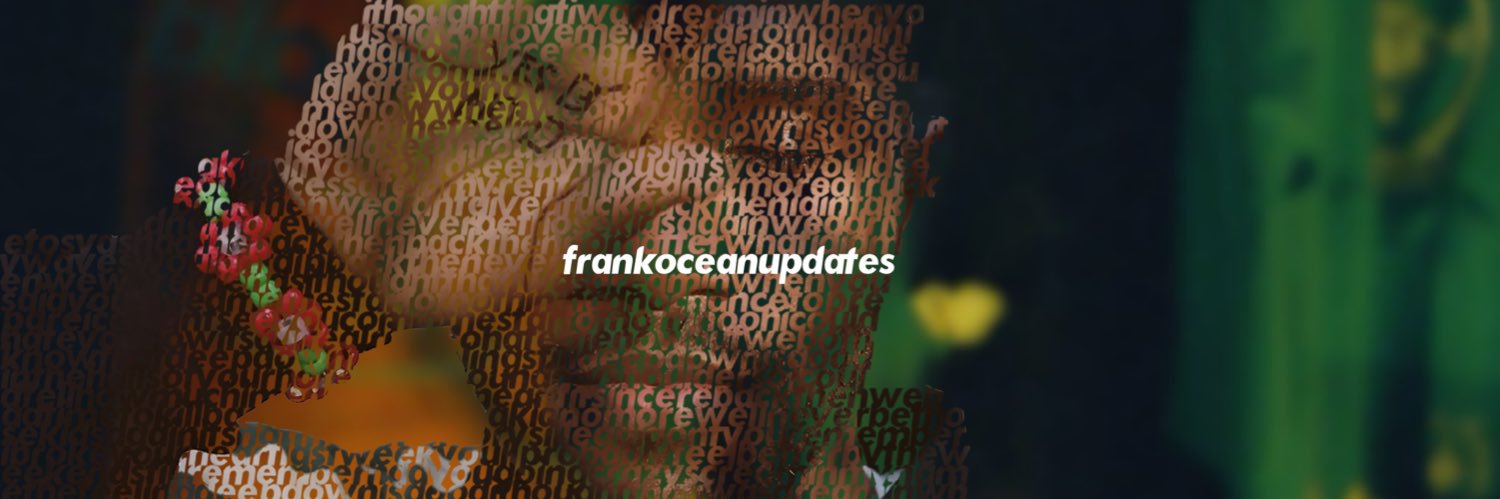 Frank Ocean Updates's banner