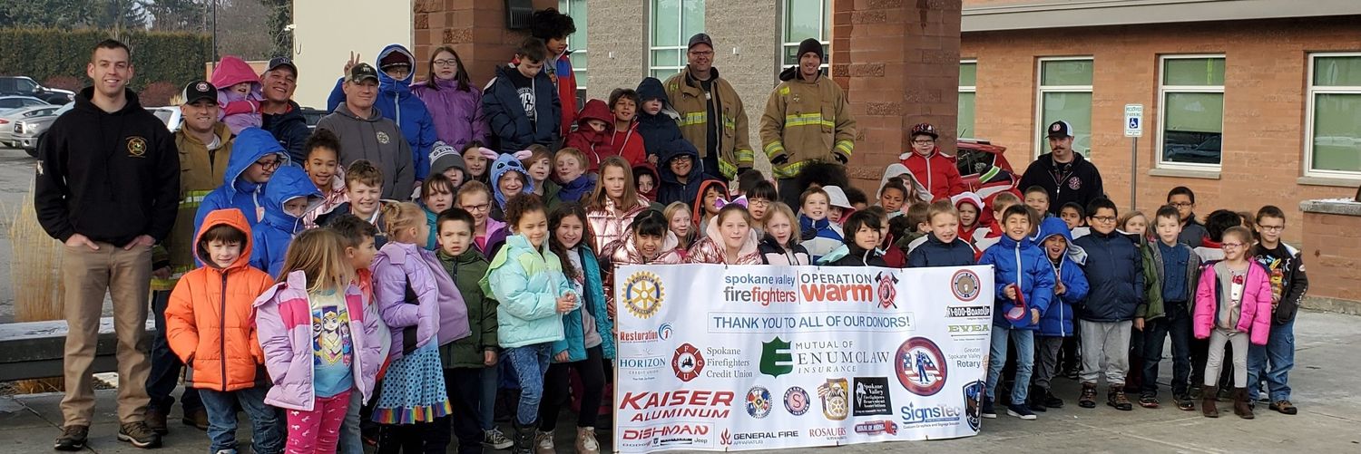 Spokane Valley Firefighters Local 876 banner