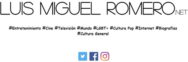 LuisMiguelR01 Profile Banner