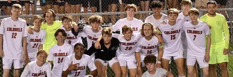 Dixie Heights Colonels Soccer banner