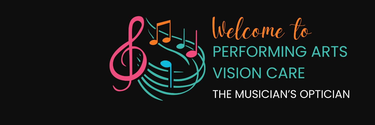 PAVC, The Musicians’ Optician banner