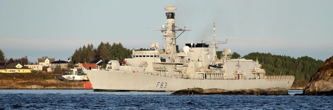 HMS St Albans's banner