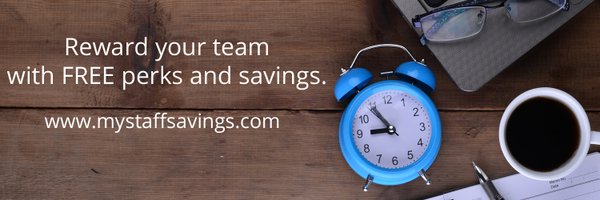 My Staff Savings Profile Banner