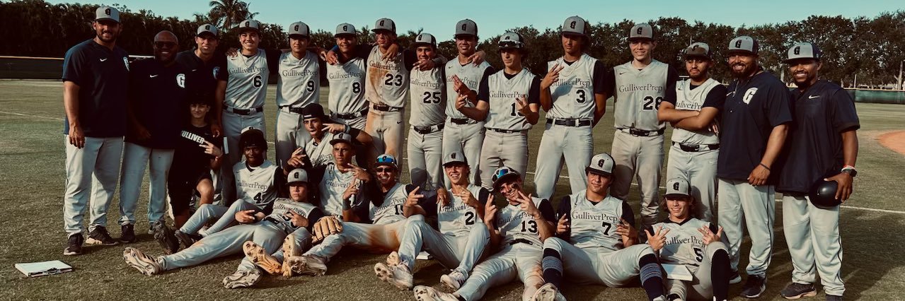 Gulliver Preparatory Baseball banner