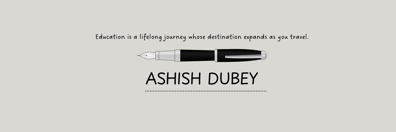 Ashish Dubey banner