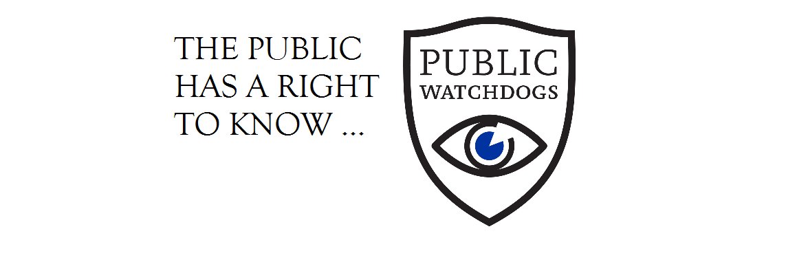 Public Watchdogs banner