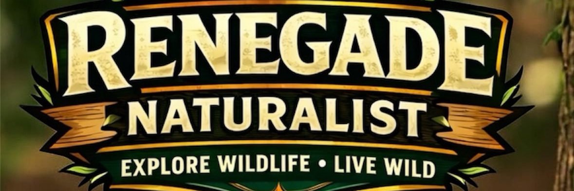 🦇 Renegade Naturalist 🦉 banner